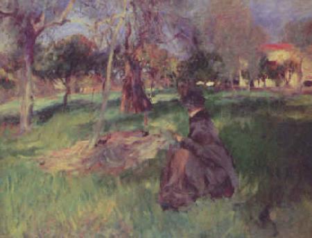 John Singer Sargent In the Orchard Sweden oil painting art